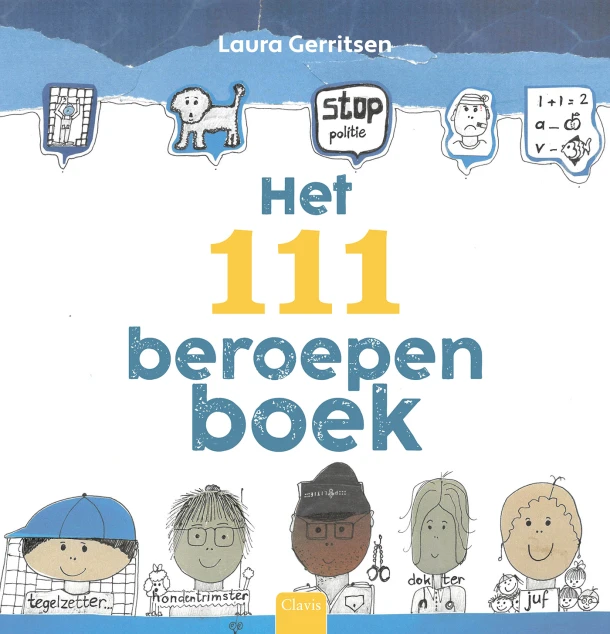 Het 111 beroepenboek – Laura Gerritsen – boek cover