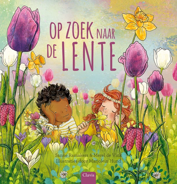 Op zoek naar de lente – Sanne Ramakers – boek cover