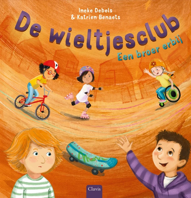 De wieltjesclub. Een broer erbij – Ineke Debels – boek cover