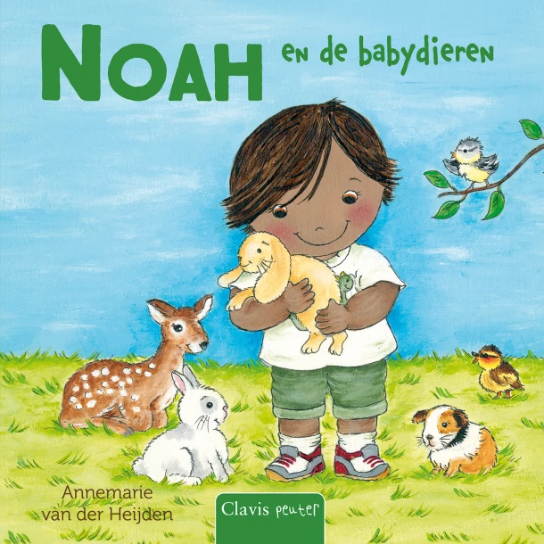 Noah en de babydieren – Annemarie van der Heijden – boek cover