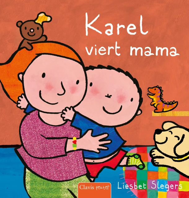 Karel viert mama – Liesbet Slegers – boek cover