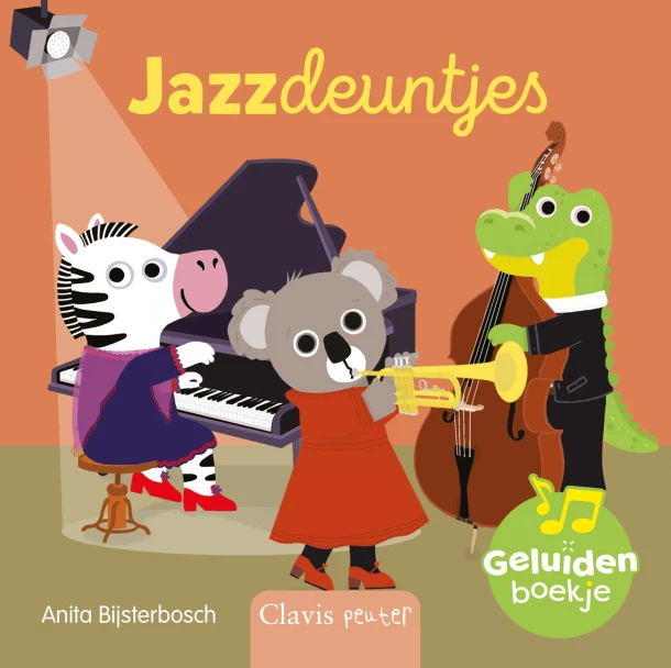 Jazzdeuntjes – Anita Bijsterbosch – boek cover