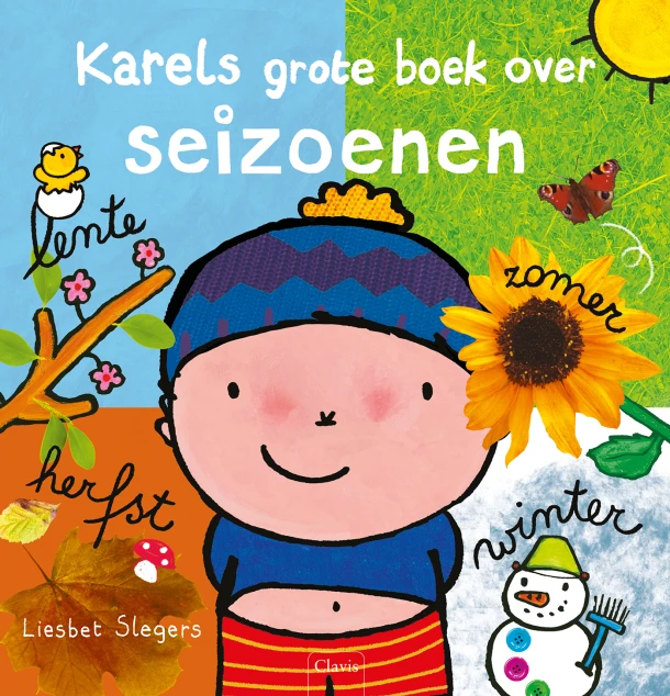 Karels grote boek over seizoenen – Liesbet Slegers – boek cover