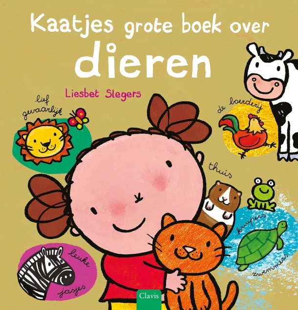 Kaatjes grote boek over dieren – Liesbet Slegers – boek cover