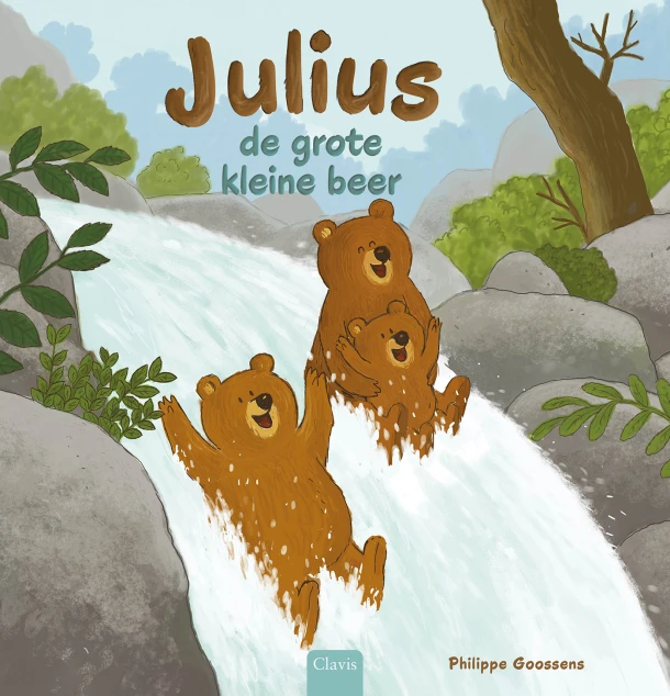 Julius. De grote kleine beer – Philippe Goossens – boek cover