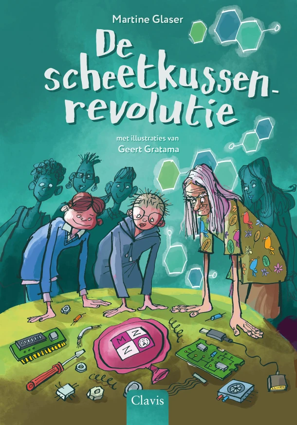 De scheetkussenrevolutie – Martine Glaser – boek cover