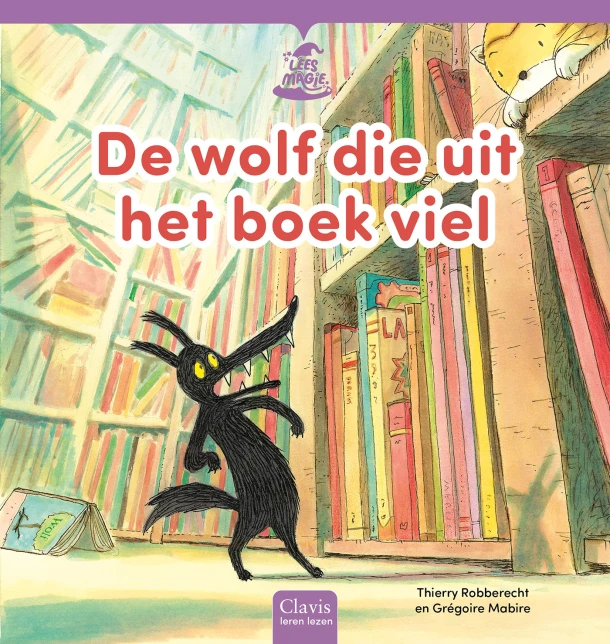 De wolf die uit het boek viel – Thierry Robberecht – boek cover