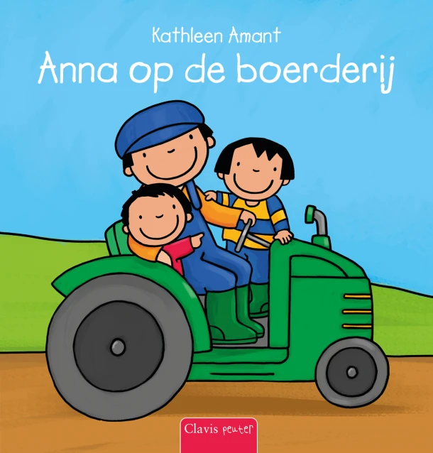 Anna op de boerderij – Kathleen Amant – boek cover