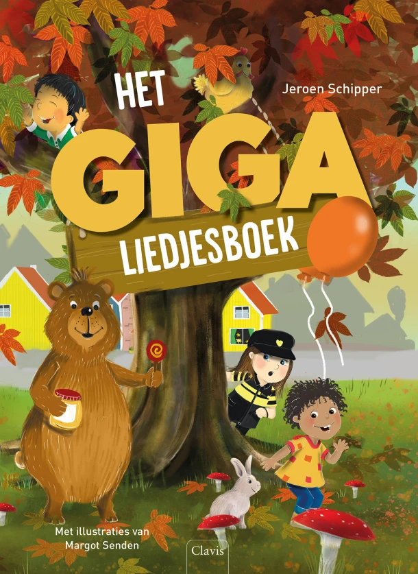 Het GIGA liedjesboek – Jeroen Schipper – boek cover