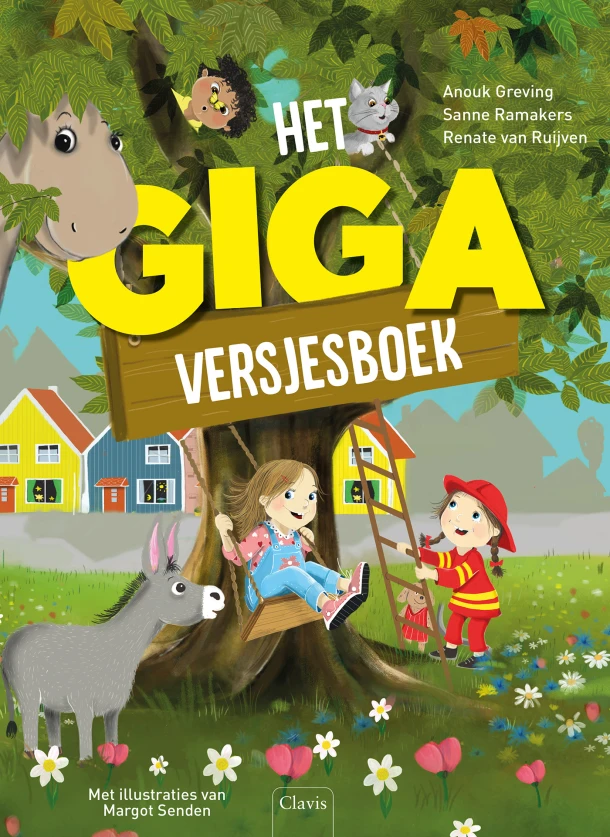 Het GIGA versjesboek – Anouk Greving – boek cover