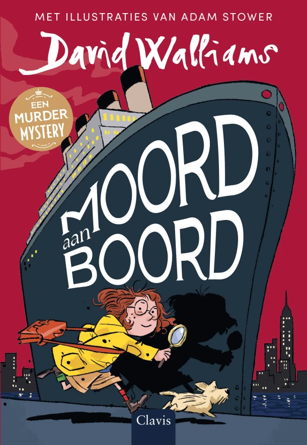 Moord aan boord – David Walliams – boek cover
