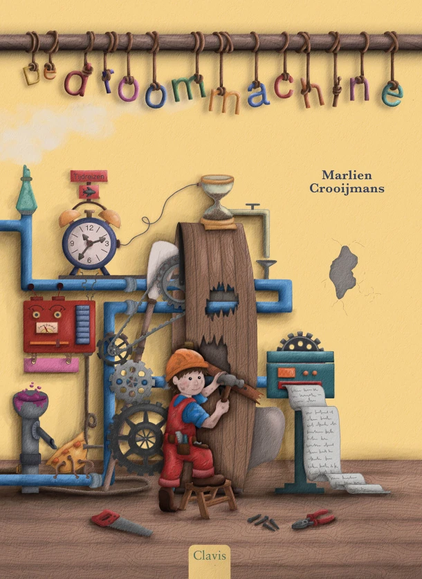 De droommachine – Marlien Crooijmans – boek cover