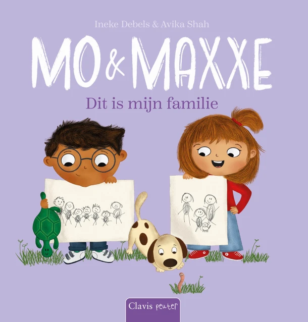 Mo en Maxxe. Dit is mijn familie – Ineke Debels – boek cover