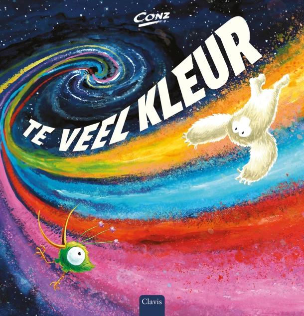 Te veel kleur – Conz – boek cover