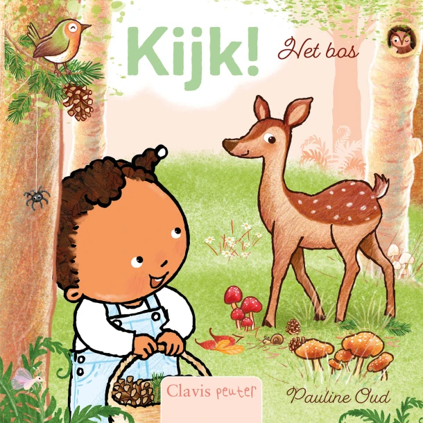 Kijk! Het bos – Pauline Oud – boek cover