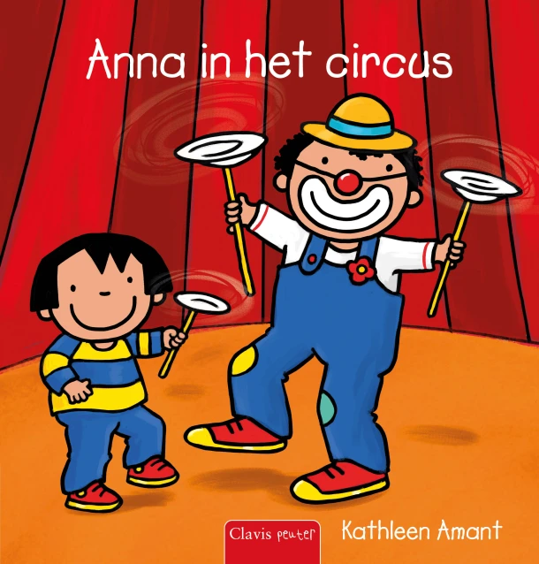 Anna in het circus – Kathleen Amant – boek cover