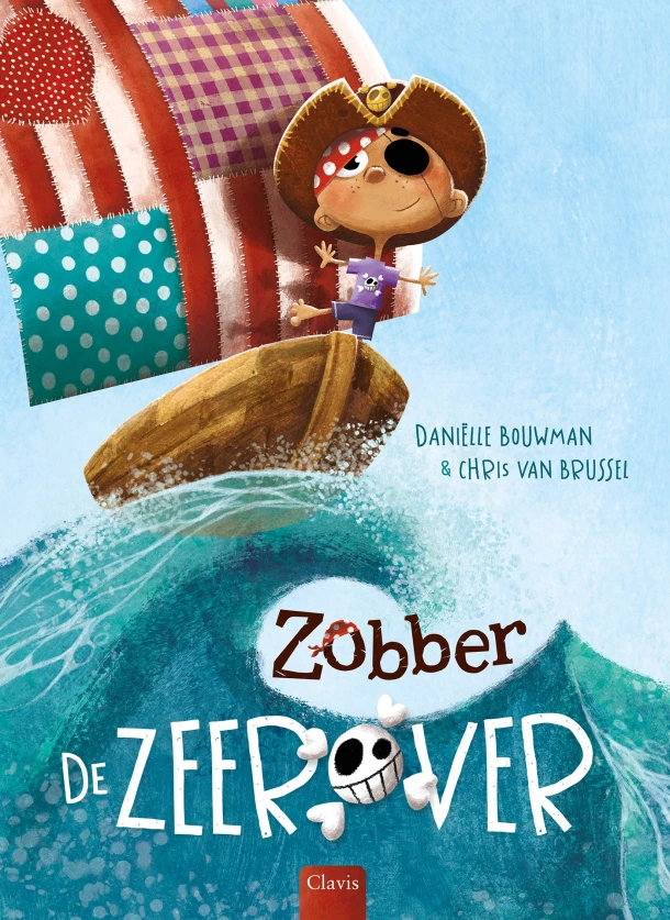 Zobber de zeerover ā DaniĆ«lle Bouwman ā boek cover