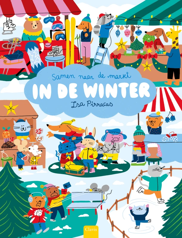 Samen naar de markt in de winter – Isa Pirracas – boek cover
