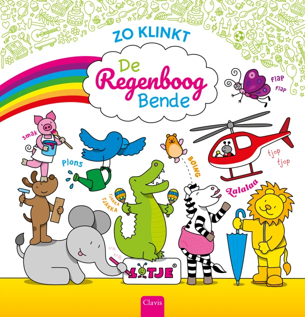 Zo klinkt de Regenboogbende – Lizelot Versteeg – boek cover