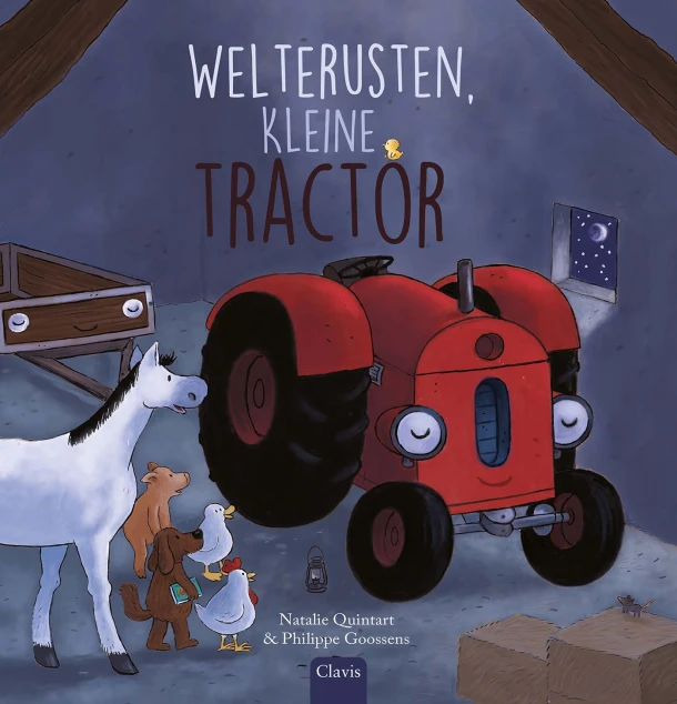 Welterusten, Kleine Tractor – Natalie Quintart – boek cover