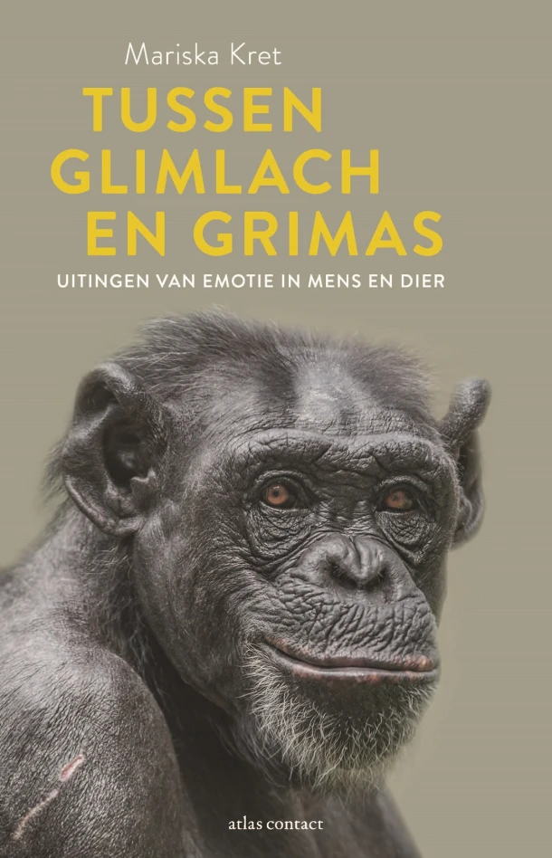 Tussen glimlach en grimas – Mariska Kret – boek cover