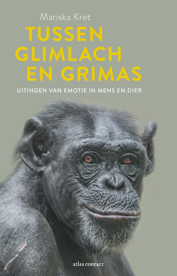 Tussen glimlach en grimas – Mariska Kret – boek cover