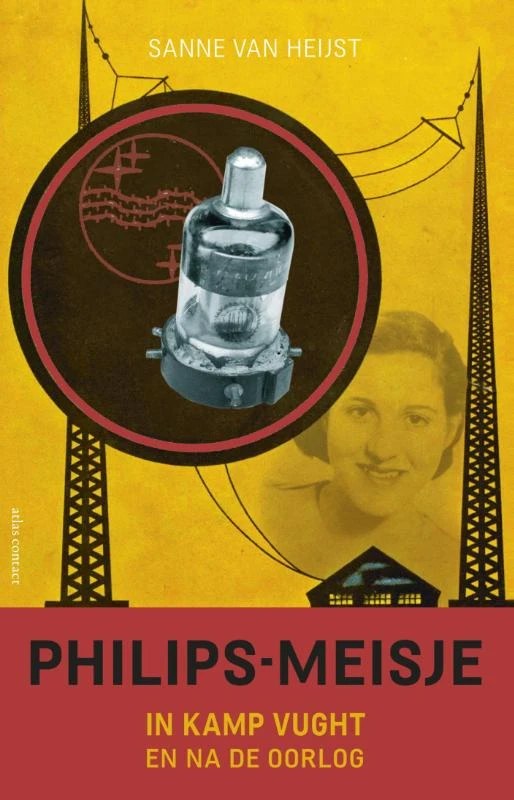 Philips-meisje van kamp Vught – Sanne van Heijst – boek cover