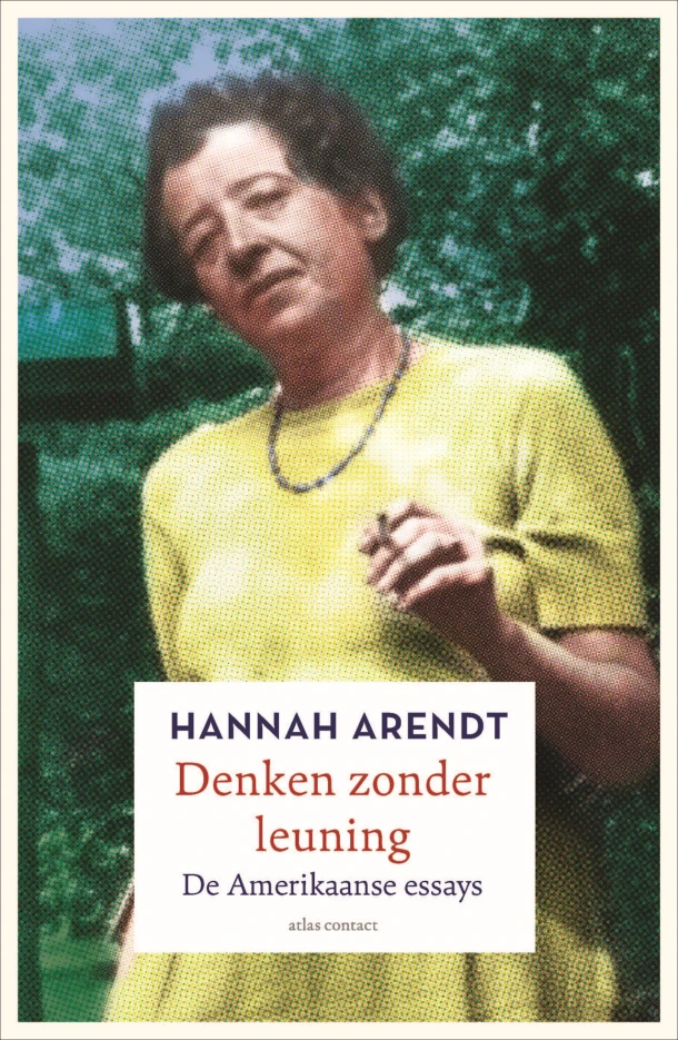 Denken zonder leuning – Hannah Arendt – boek cover
