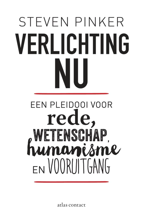 Verlichting nu – Steven Pinker – boek cover