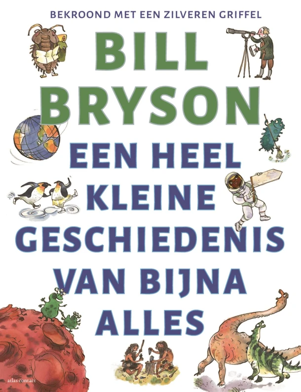 Een heel kleine geschiedenis van bijna alles – Bill Bryson – boek cover