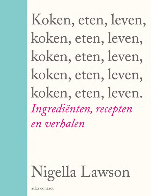 Koken, eten, leven – Nigella Lawson – boek cover