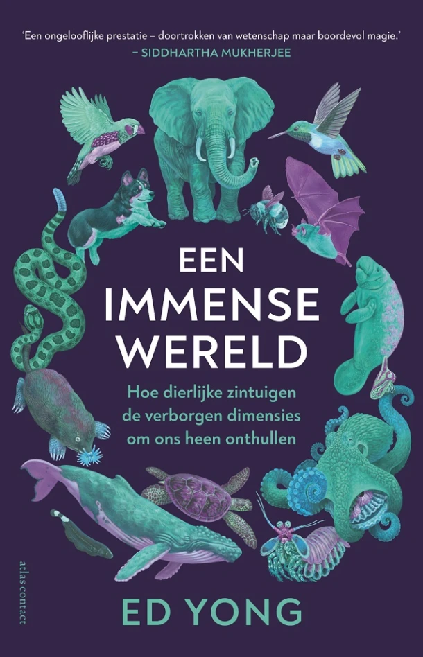 Een Immense wereld – Ed Yong – boek cover