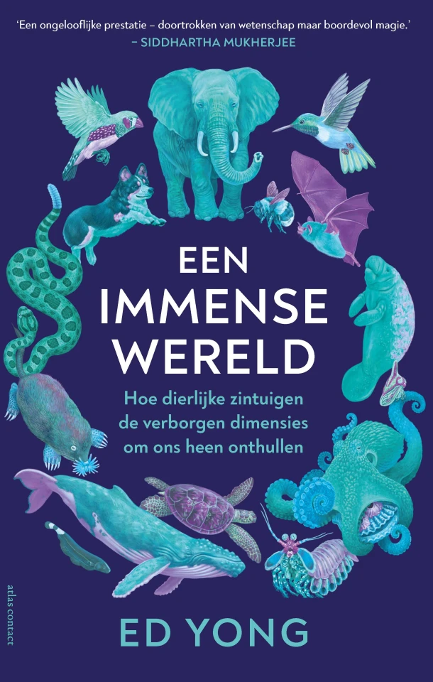 Een Immense wereld – Ed Yong – boek cover