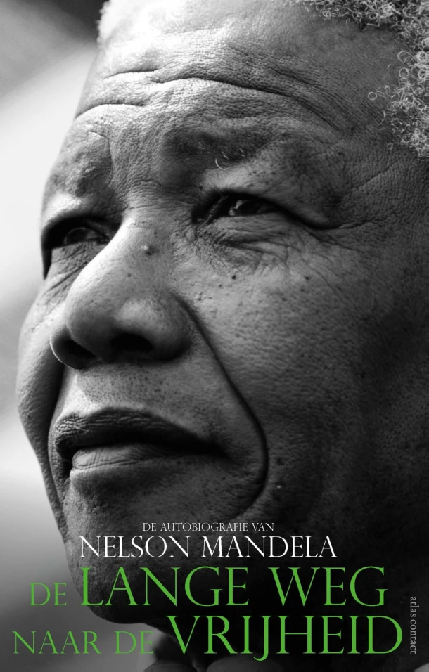 De lange weg naar de vrijheid – Nelson Mandela – boek cover
