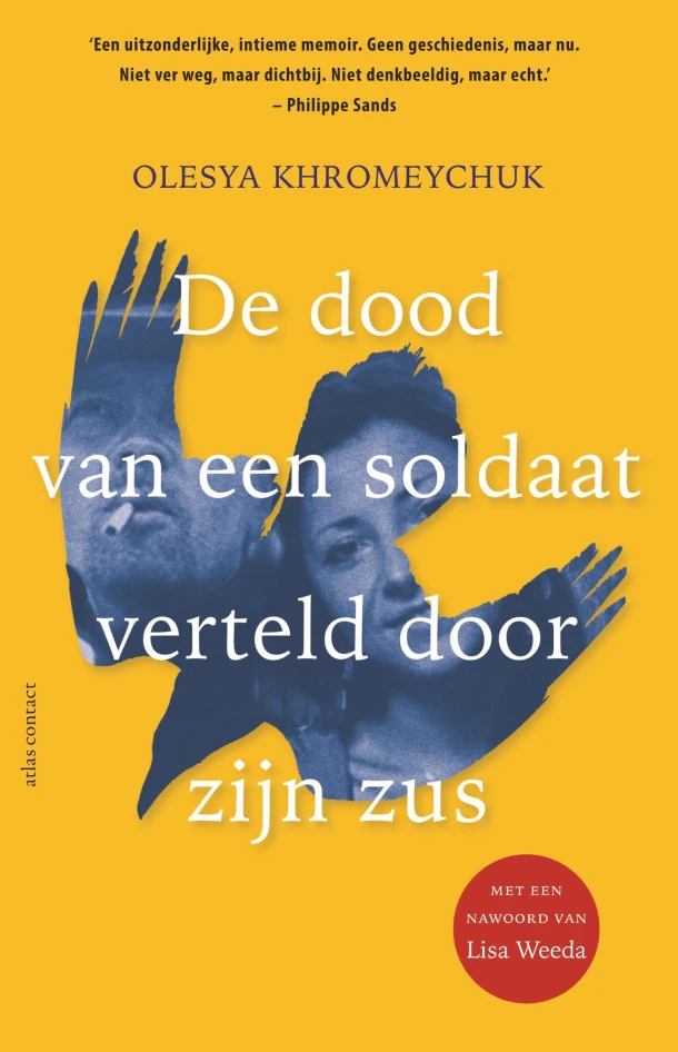 De dood van een soldaat verteld door zijn zus – Olesya Khromeychuk – boek cover