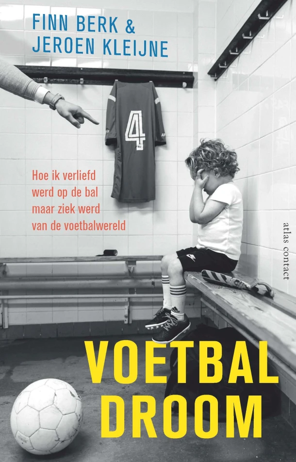 Voetbaldroom – Finn Berk – boek cover