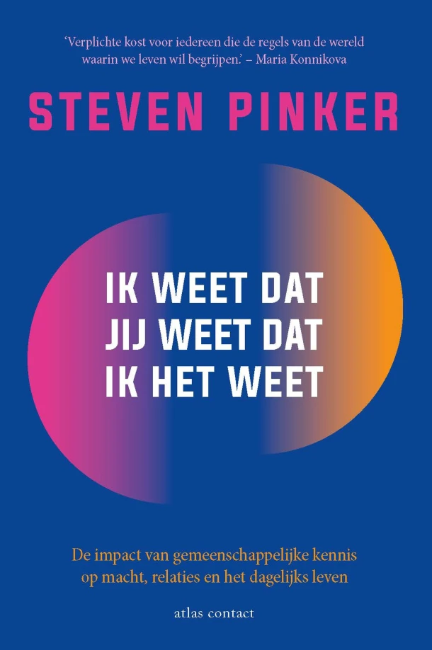 Ik weet dat jij weet dat ik het weet – Steven Pinker – boek cover
