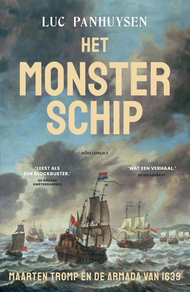 Het monsterschip – Luc Panhuysen – boek cover