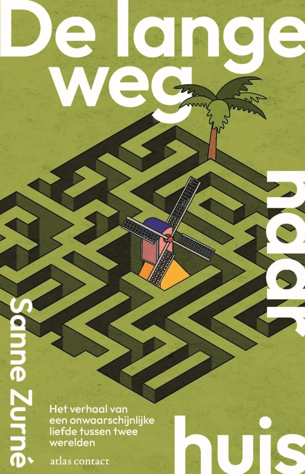 De lange weg naar huis – Sanne Zurné – boek cover