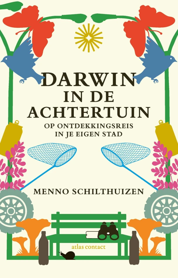 Darwin in de achtertuin – Menno Schilthuizen – boek cover