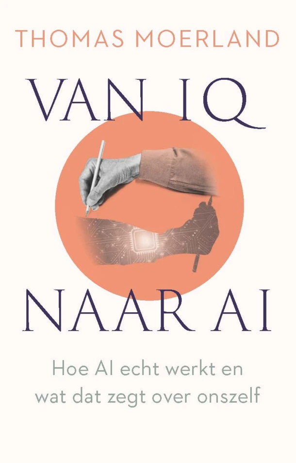 Van IQ naar AI – Thomas Moerland – boek cover