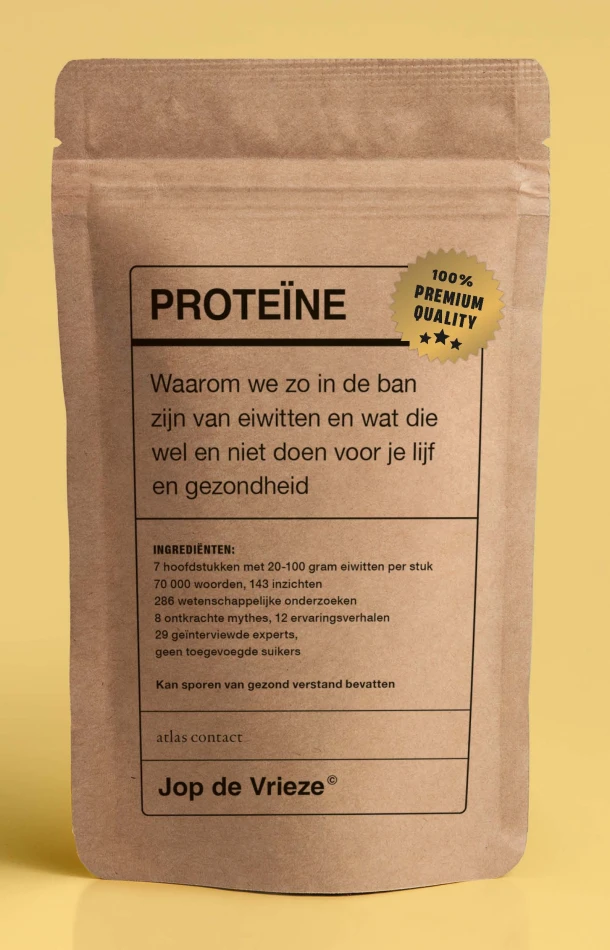Proteïne – Jop de Vrieze – boek cover