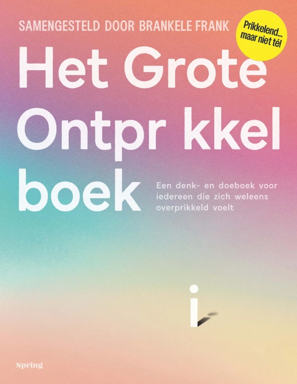 Het Grote Ontprikkelboek – Brankele Frank – boek cover