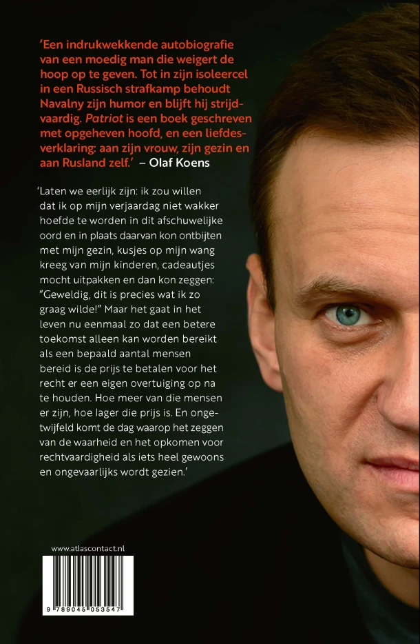 Patriot – Aleksej Navalny – boek cover