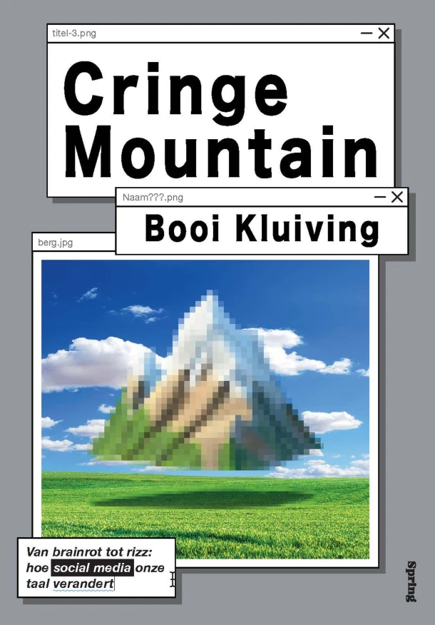 Cringe Mountain – Booi Kluiving – boek cover