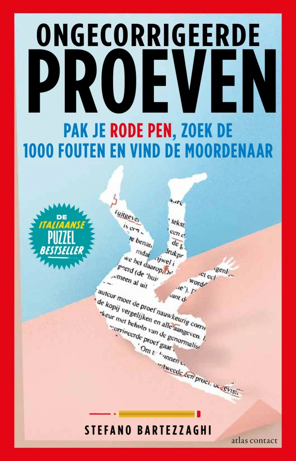 Ongecorrigeerde proeven – Stefano Bartezzaghi – boek cover