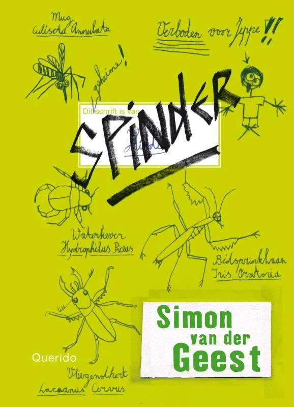 Spinder – Simon van der Geest – boek cover