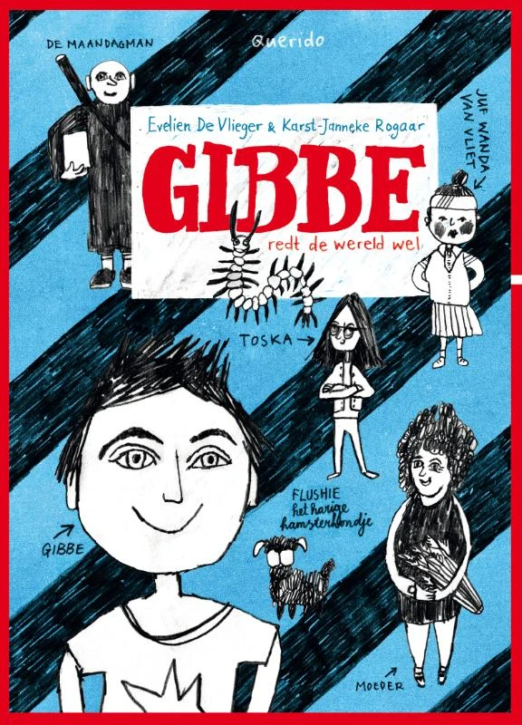 Gibbe en de Maandagman – Evelien De Vlieger – boek cover