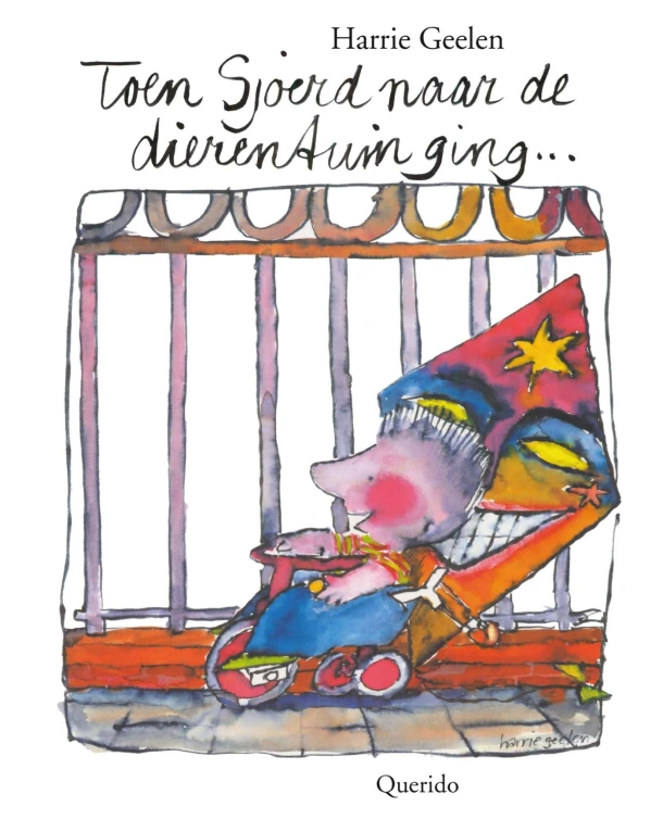 Toen Sjoerd naar de dierentuin ging – Harrie Geelen – boek cover