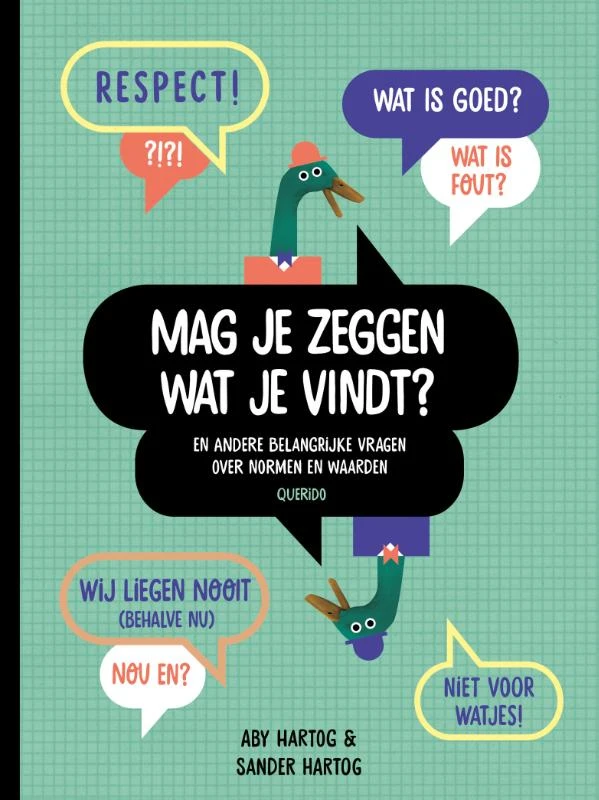 Mag je zeggen wat je vindt? – Aby Hartog – boek cover